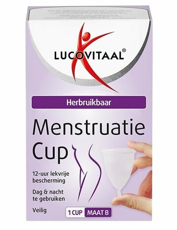 Lucovitaal Menstruatiecup Maat B 1st