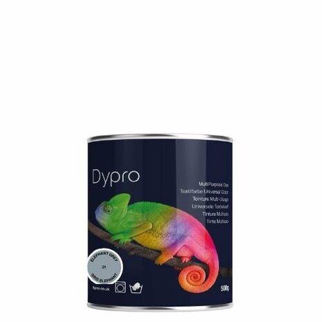Dylon Dypro Textielverf 500gr 21 Elephant Grey St