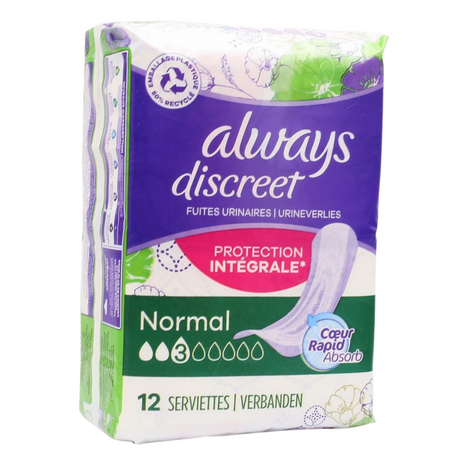 Always Discreet Normal Incontinence 12 St