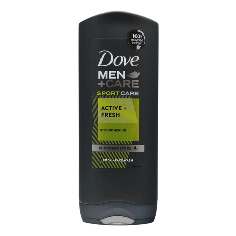 Dove Men Shower Sport Active + Fresh 400 Ml