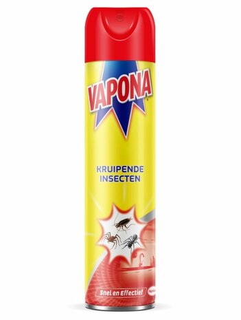 Vapona Spray Kruip.insecten 400 Ml