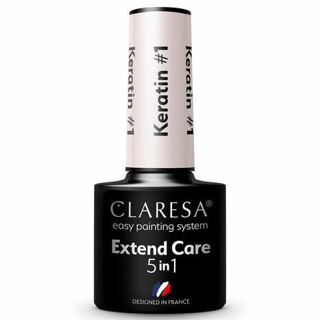 Claresa Extend Care 5 In 1 Keratin 1 Base Coat 5ml