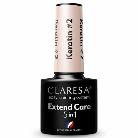 Claresa Extend Care 5 In 1 Keratin 2 Base Coat 5ml