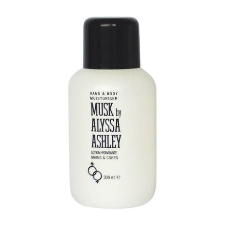 Alyssa Ashley Musk Hand &amp; Body Moisturiser 300ml Unisex
