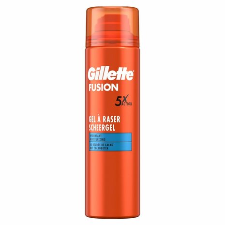 Gillette Fusion Hydraterende Scheergel 200ml