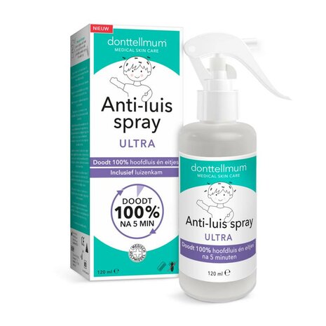 Donttellmum Anti-Luis Spray Ultra - Hoofdluisbehandeling