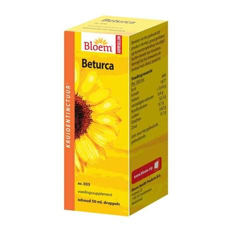 Bloem Beturca Druppels 50 ml - Gezondheidsproduct