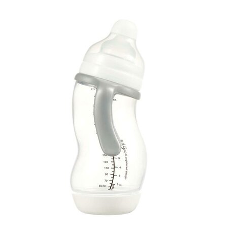 Difrax Baby Papfles XL 310ml - Brede Speen voor Gemakkelijk Drinken