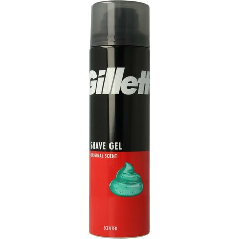 Gillette Original Scent Shave Gel 200ml