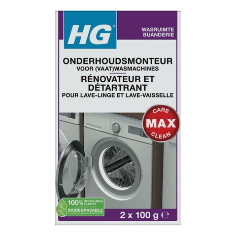 Hg Onderhoudsmonteur Voor (vaat)wasmachines 2x100g