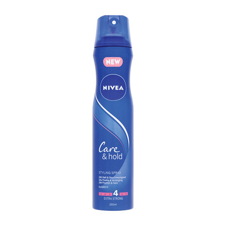 Nivea Care &amp; Hold Extra Strong Styling Spray 250ml - Langdurige Fixatie