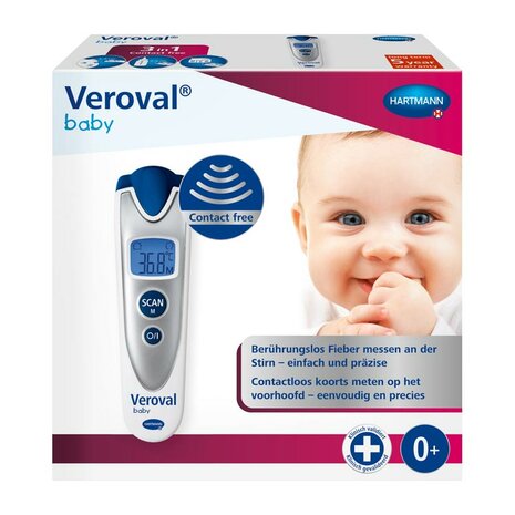 Verovall Baby Infrarood Koortsthermometer 3-in-1 Contactloos