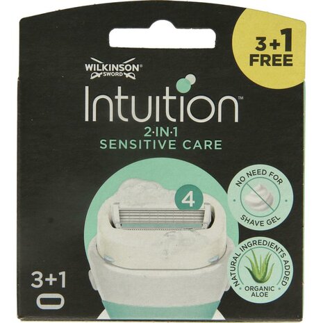 Wilkinson Intuition Sensitive Care Navulmesjes 4st