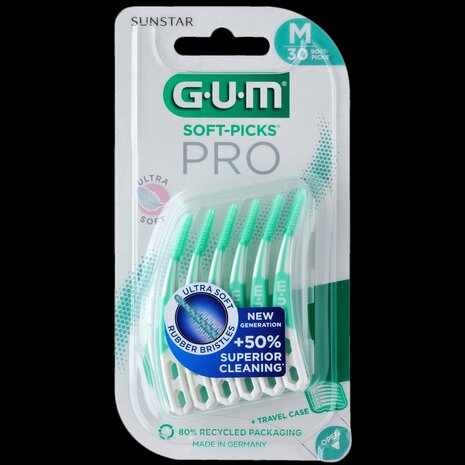 Gum Soft Picks Advanced Pro Medium 30st