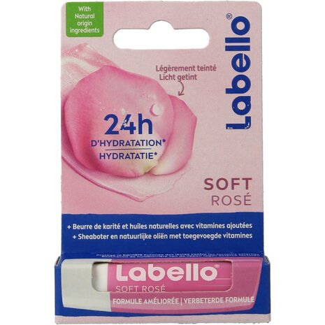 Labello Soft Rose Blister 4.8g