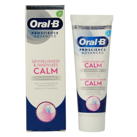 Oral B Pro-science Advanced Calm Whitening Tandpasta 75ml