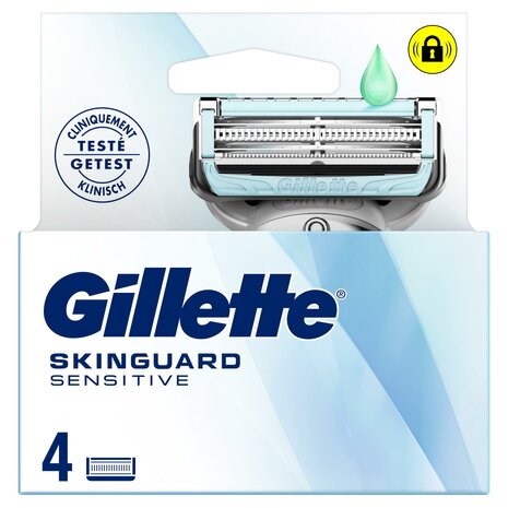 Gillette Skinguard Aloe Vera Mesjes Regular 4st