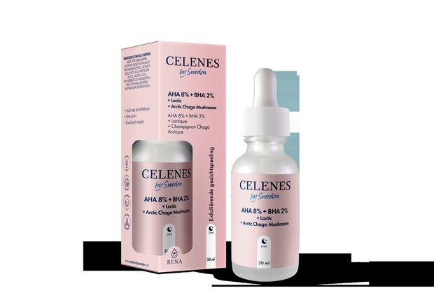 Celenes Facial Peeling Aha 8% + Bha 2% + Lactic + Arctc Ch 30ml