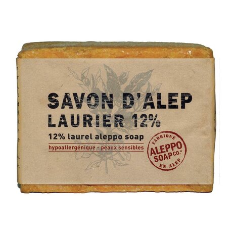 Aleppo Soap Co Zeep 12% Laurier 200g