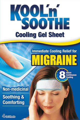 Kool&#039;n&#039;soothe Migraine Gelstrips 4st