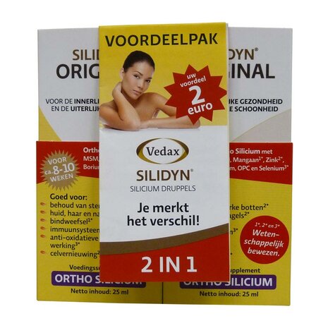 Silidyn Ortho silicium duoverpakking 2 x 30 ml 2x30ml