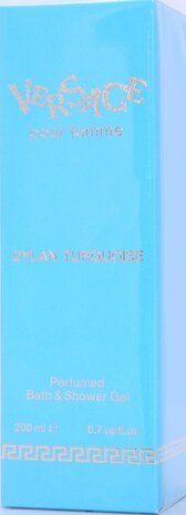 Versace Dylan Turquoise Bath &amp; Shower Gel 200ml Pour Femme/Perfumed