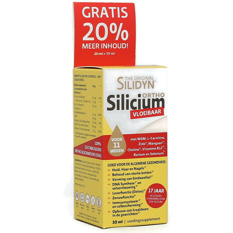 Silidyn Ortho silicium druppels 30ml