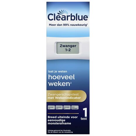 Clearblue Wekenindicator 1st