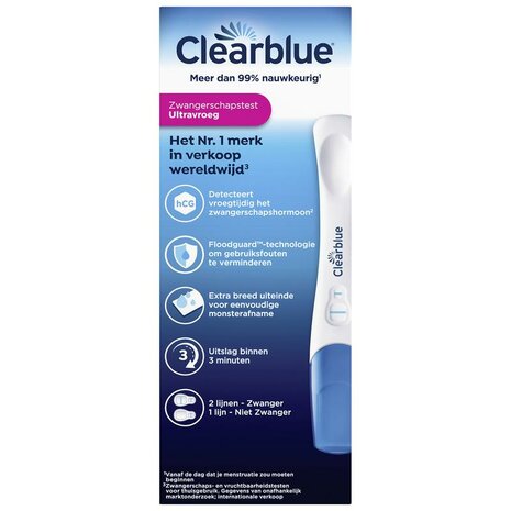 Clearblue Ultra vroeg 2st