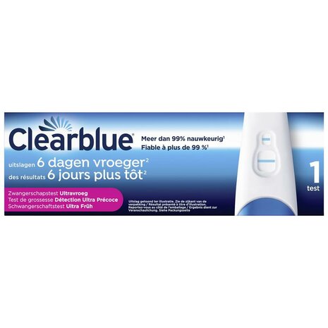 Clearblue Ultra vroeg 1st