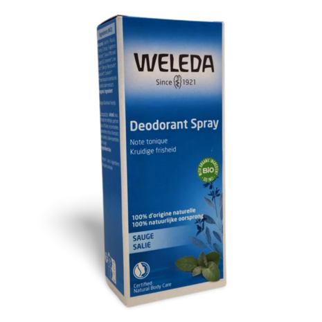 Weleda Salie Natuurlijke Deodorant Spray 100ml - Kruidige Frisheid