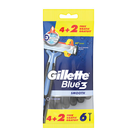 GILLETTE BLUE 3 WEGWERPMESJES 6 ST