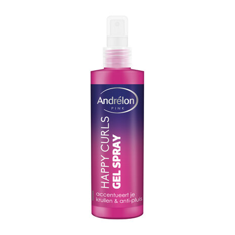 ANDR STYLING PINK GELSPRAY SHAPE CURL 200 ML