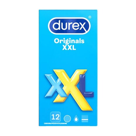 Durex Condooms Originals XXL 12 st St