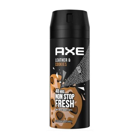 AXE DEO BODY SPRAY COLLISION LEATHER &amp; COOKIES 150 ML