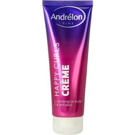 Andrelon Pink Happy Curls Styling Creme 125ml
