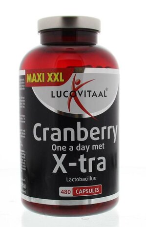 LUCOVITAAL CRANBERRY+ X-TRA FORTE 480 CPS