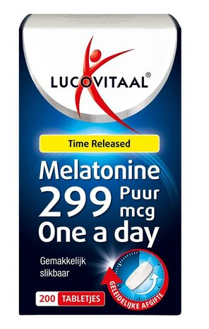 LUCOVITAAL MELATONINE 0.299 MG TIME RELEASED 200 TBL
