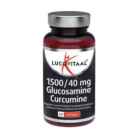 Lucovitaal Glucosamine met Curcumine Complex, 60 Capsules