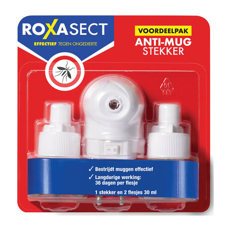 ROXASECT ANTI-MUG STEKKER + 2 NAVUL 60 ML
