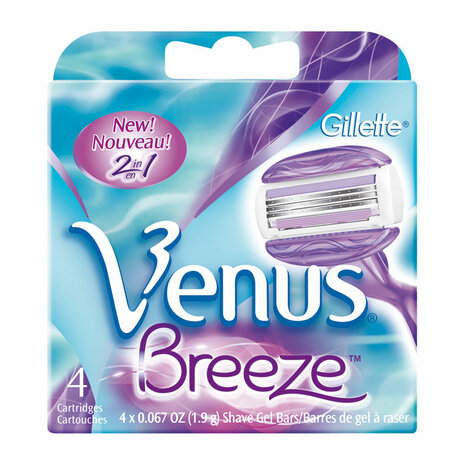 Gillette Venus Comfortglide Breeze Mesjes 4 st 4stuk